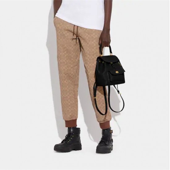 Coach Women Riya Backpack 21 Brass Black